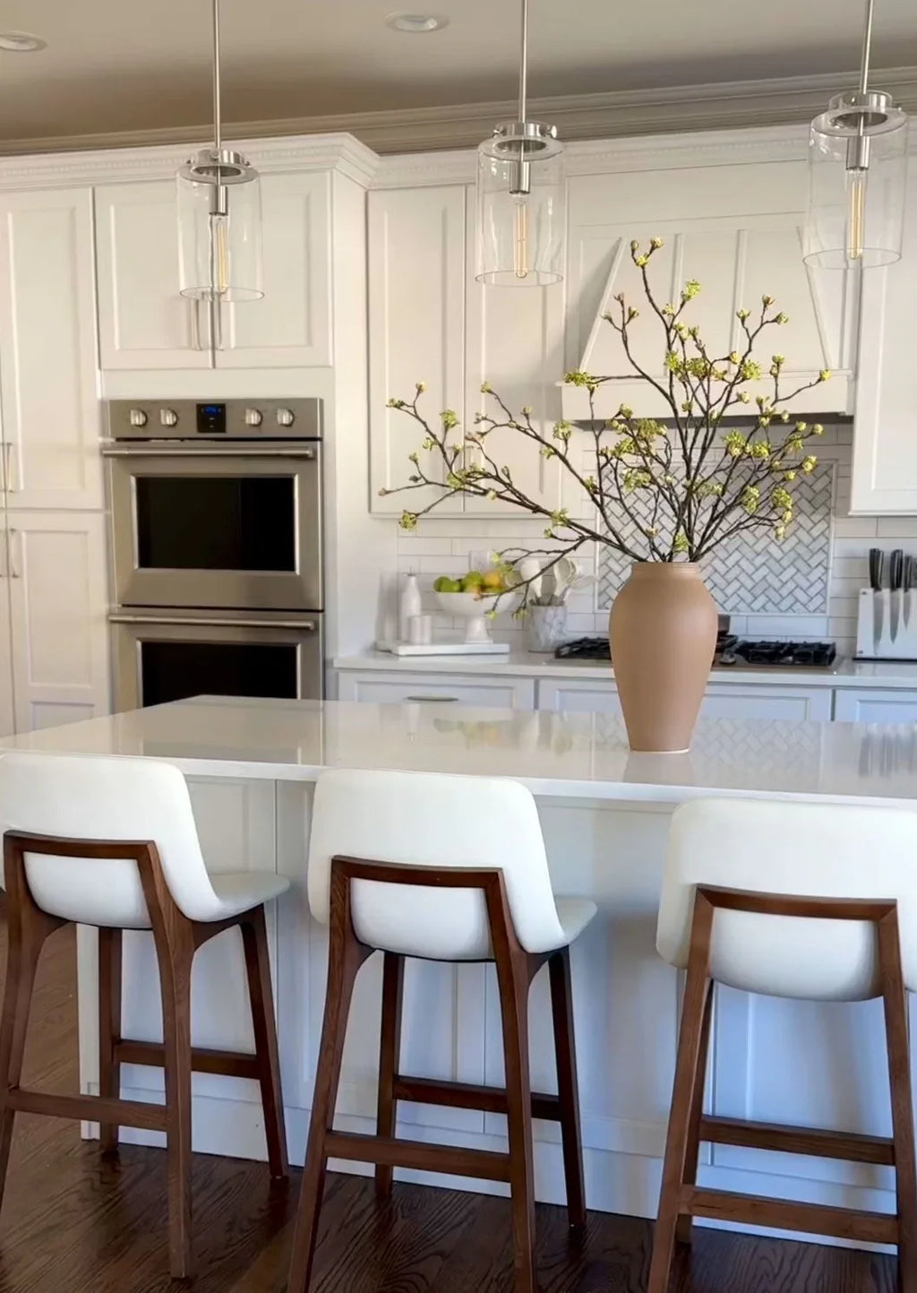 Artificial Budding Flower Branch - 42"